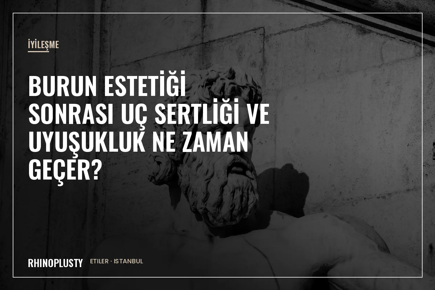 Burun ucu iyileşmesi
