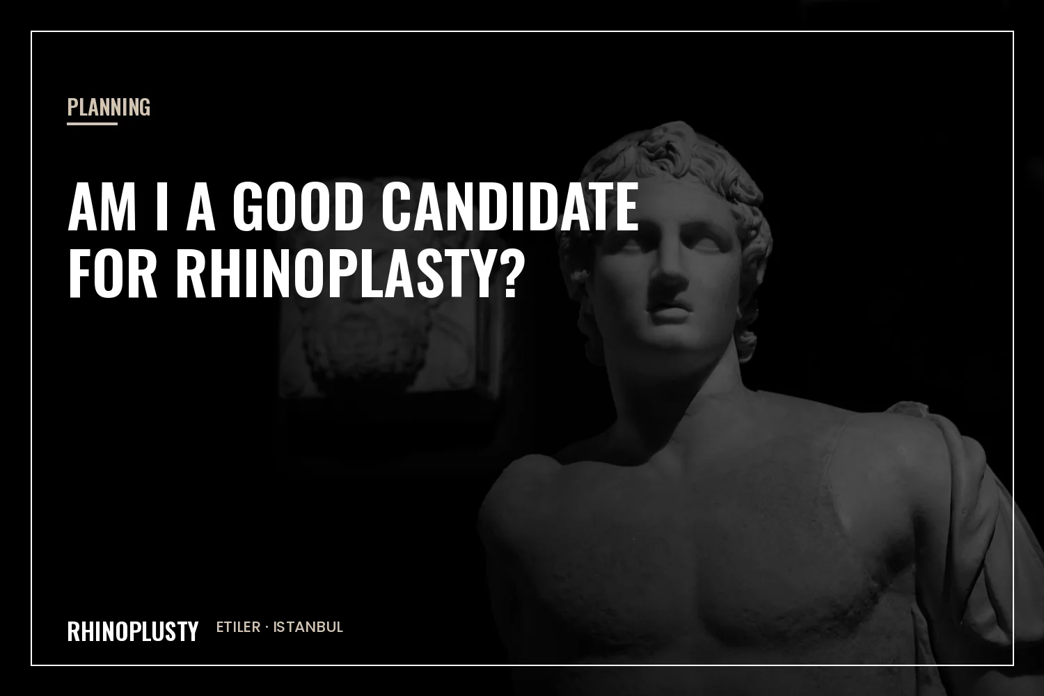 Consultation for rhinoplasty candidacy