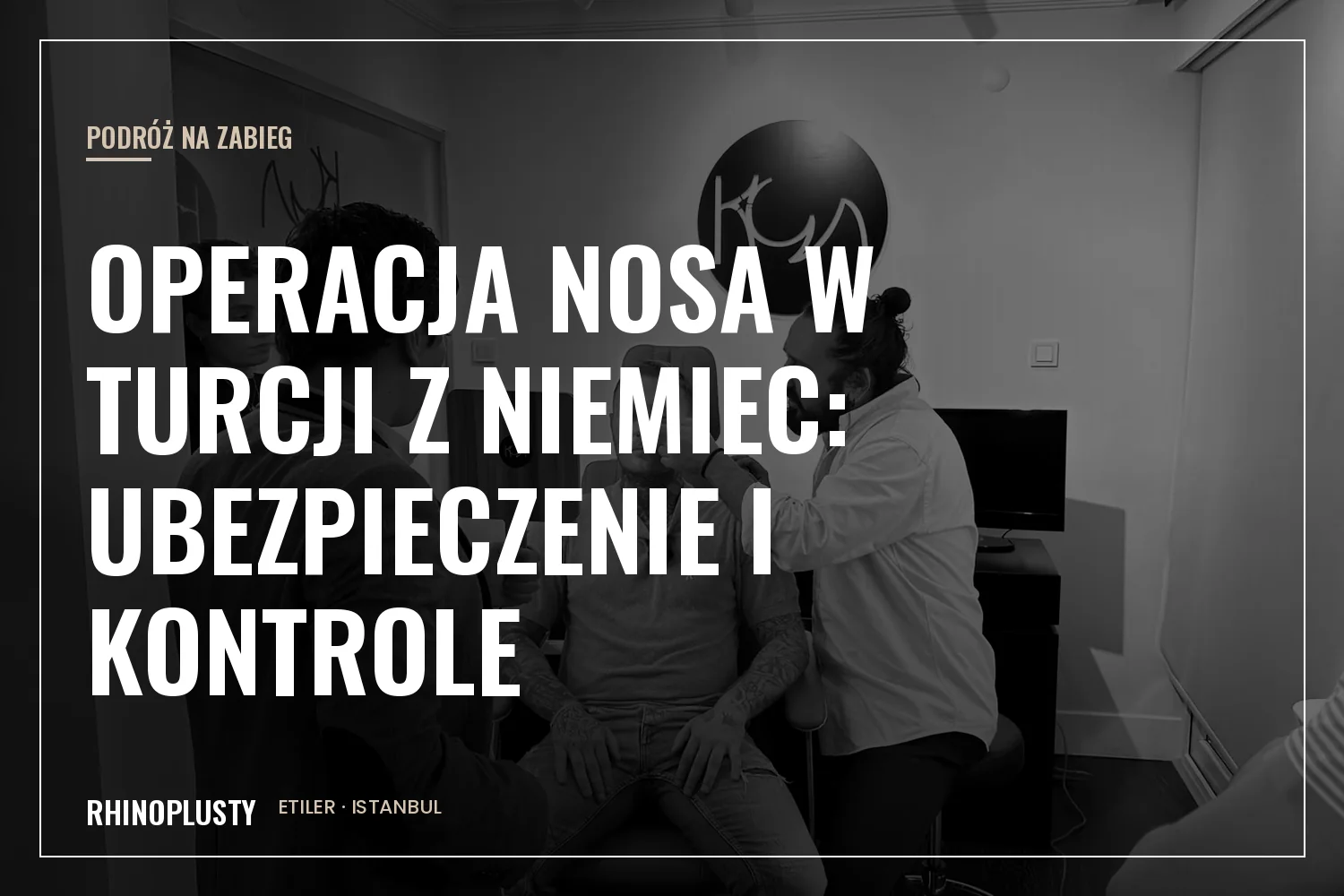 Dokumenty medyczne i lista kontrolna podróży obok rysunku nosa z profilu